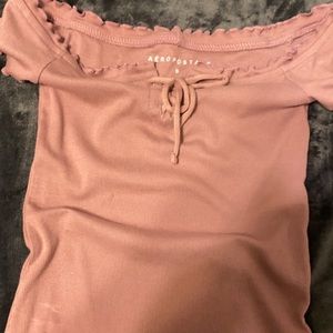 Aeropostale off the shoulder top